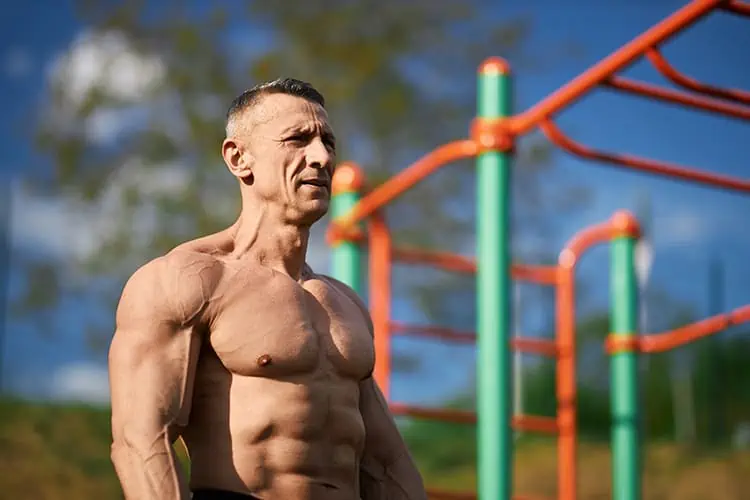 get muscle after 40
