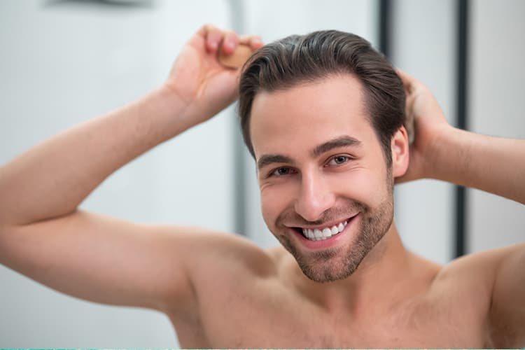 healthy hair tips for men