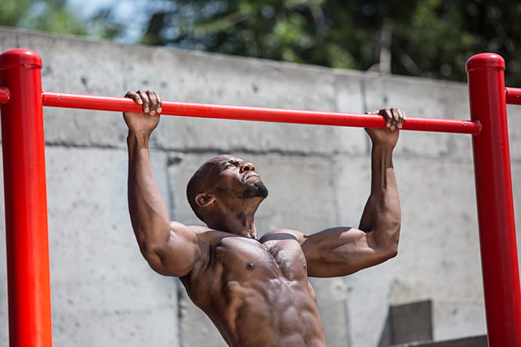 overhand grip pull up