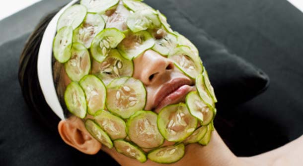 Fruit and Vegetables for a Facial Mask