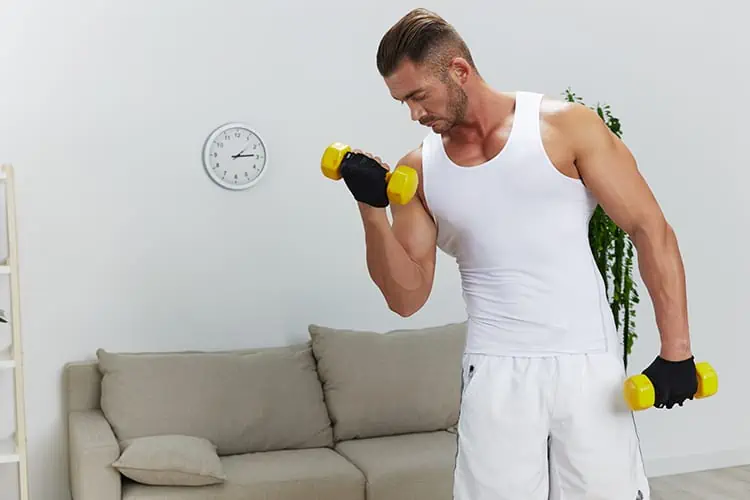 at home upper body dumbbell workout