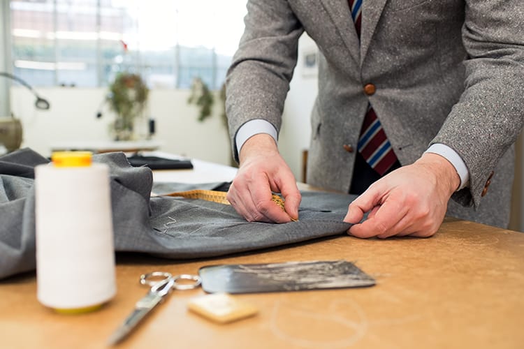 custom tailored suit