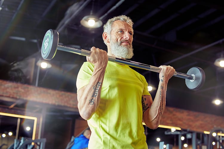 weight training for men over 50