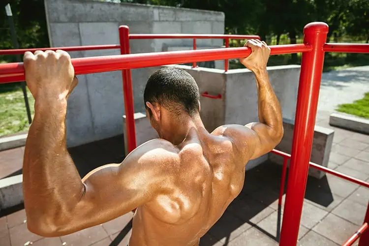 traps exercises at home
