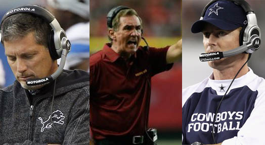 NFL Coaches On The Hot Seat