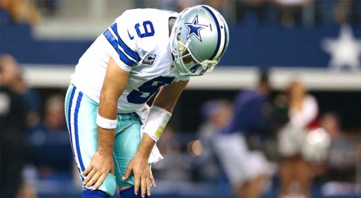 Tony Romo Has Back Surgery, Out For The Season