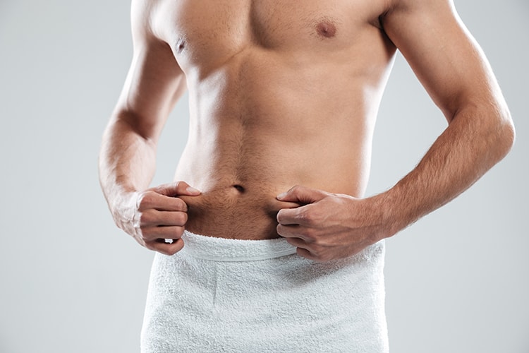 get rid of love handles for men