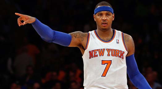 Carmelo Anthony Catches Fire Breaks Knicks Scoring Record