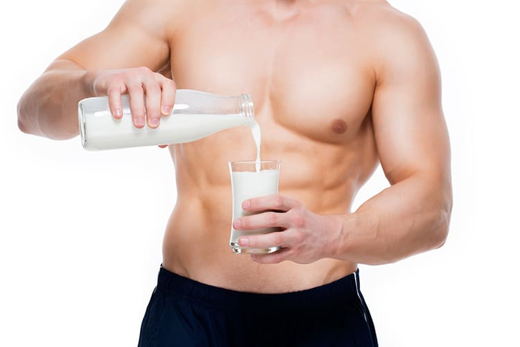 milk good for muscle building