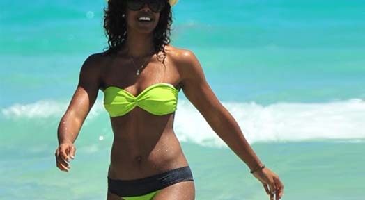 celebrity beach body Kelly Rowland