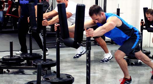 The Prowler Push Workout