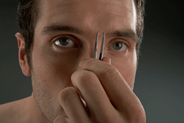 mens eyebrow grooming
