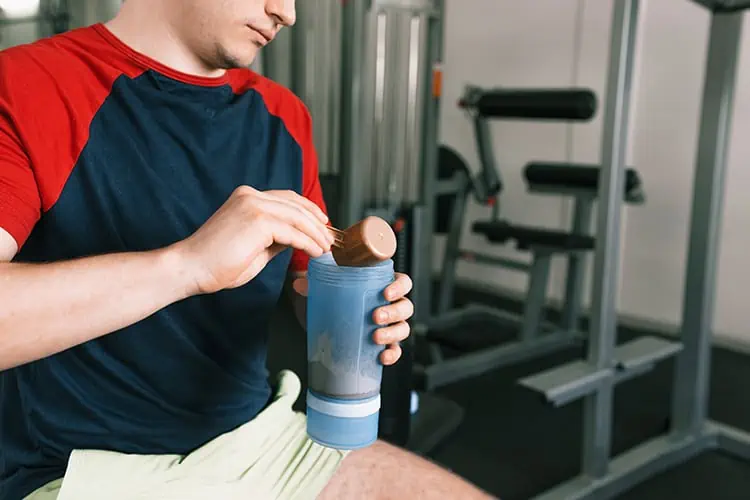 shake after workout