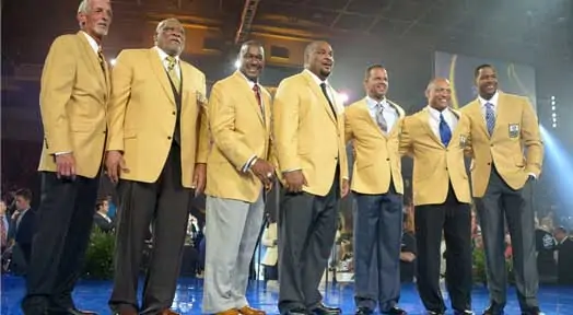 Pro Football Hall Of Fame Enshrines Seven