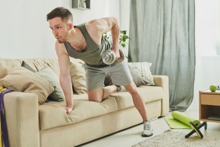 dumbbell workout at home
