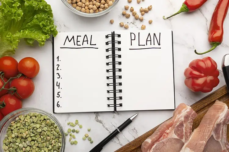 healthy meal plan