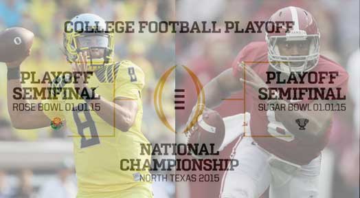 Inaugural College Football Playoff Field Is Set