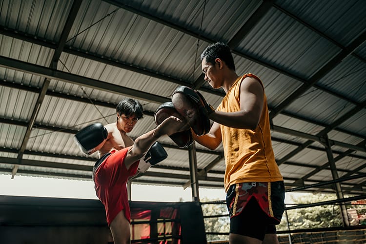 Muay Thai workout