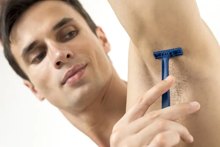 should men shave body hair