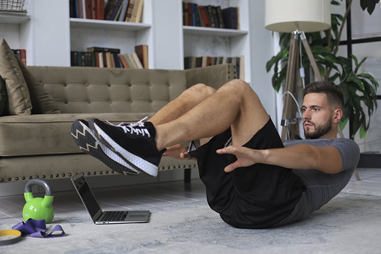 Crunch Exercises Strengthening the Core For Every Man Men's Fit Club