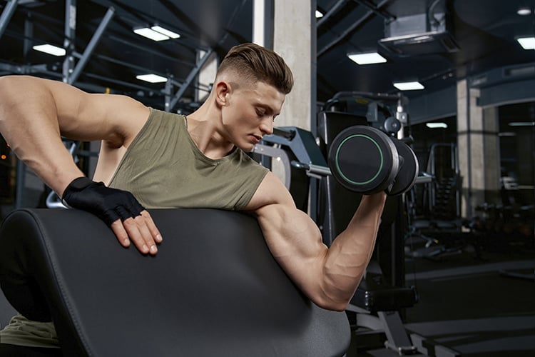 biceps workout for men