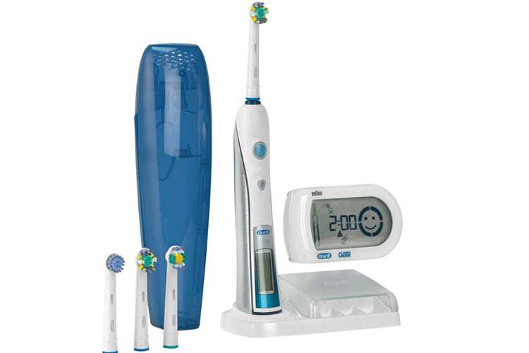 oral-b-triumph electric toothbrush