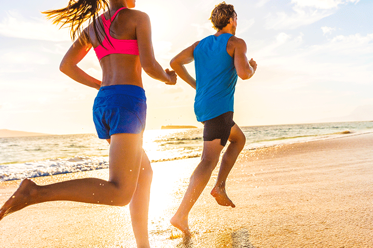 Beach Workout Running