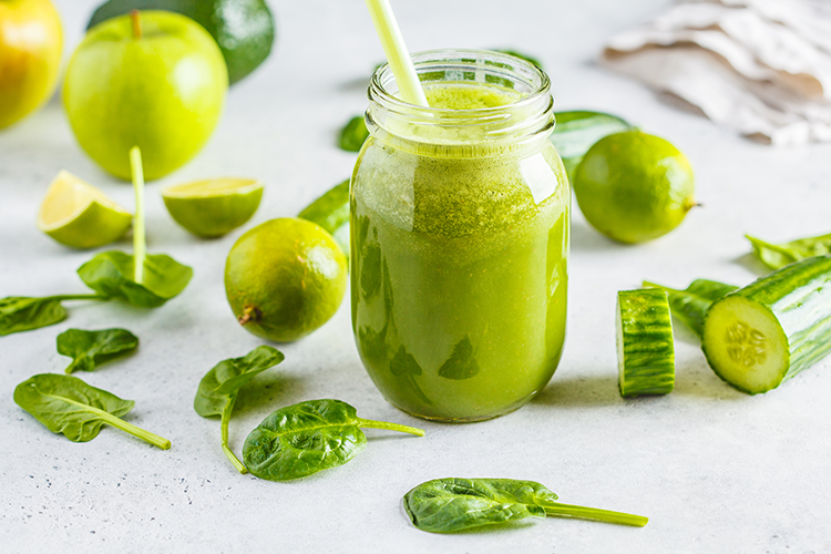 green juice to nurture body
