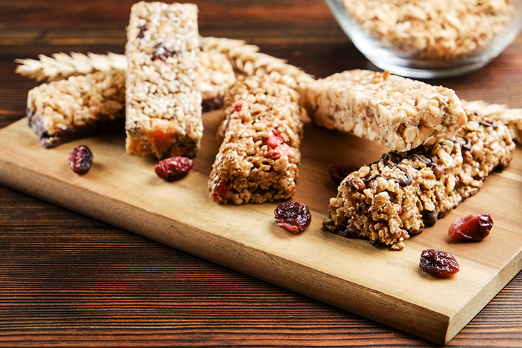 energy bars rich in nutrients