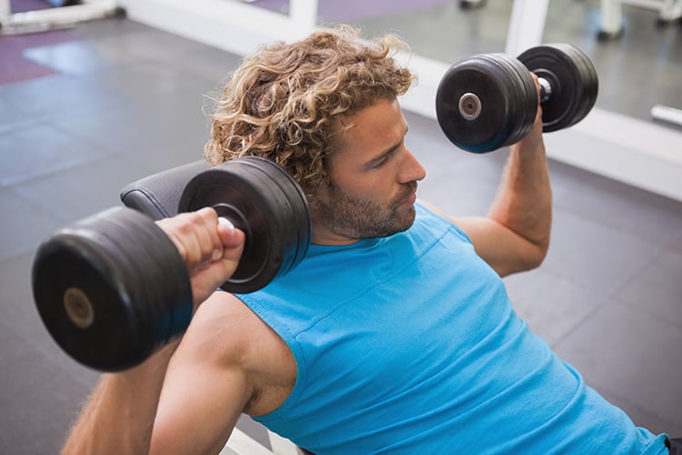 best chest exercises with dumbbells