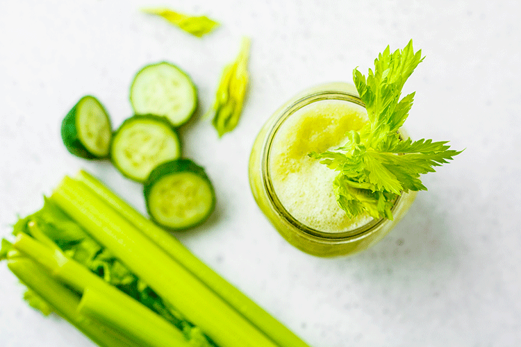 The health benefits of deinking celery juice.