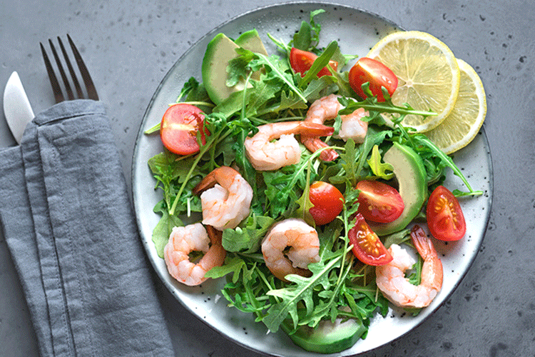 avocado shrimp salad