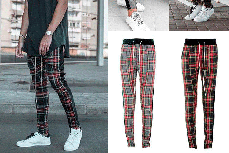 plaid pants