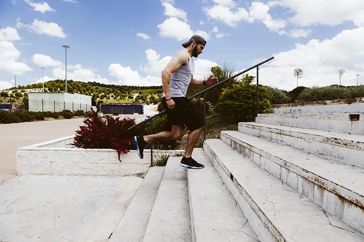 stair sprints