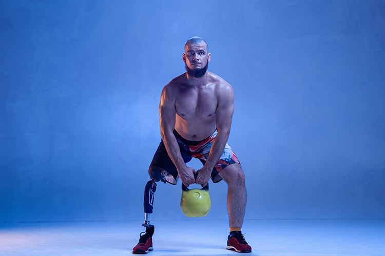 HIIT Workouts for Men kettlebell exercise