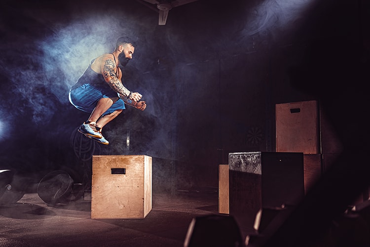 Best HIIT Workouts for Men box jumps
