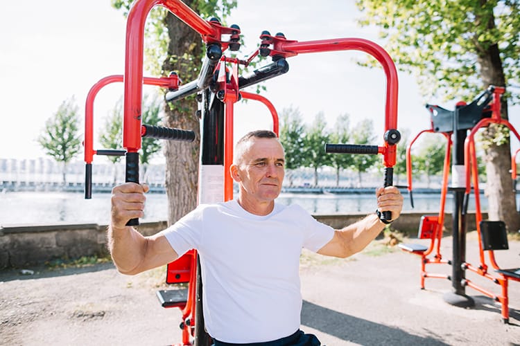 workout routine for men over 40
