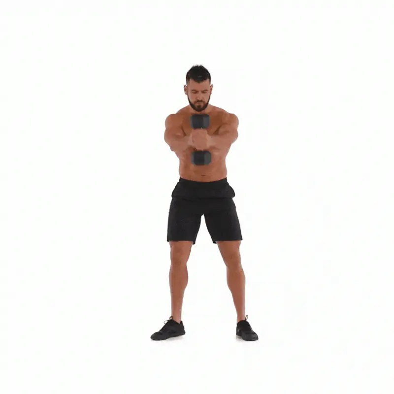 Dumbbell Swing photo credit Men's Health