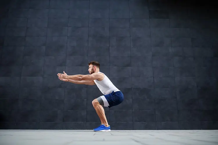 squat jumps exercise