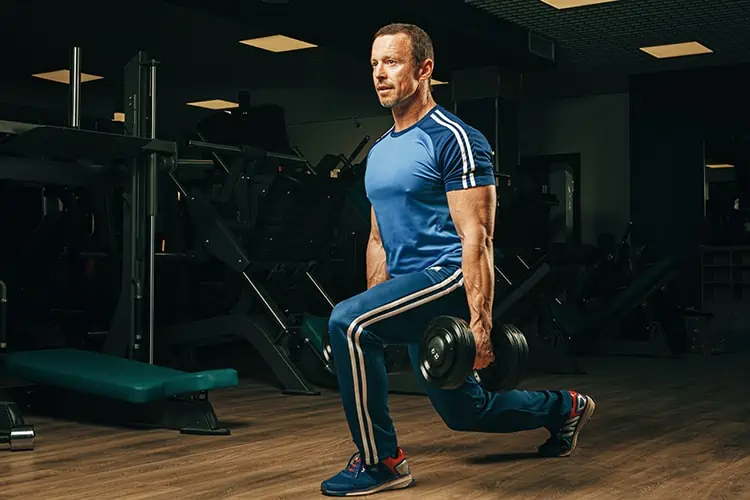 Dumbbell Lunges