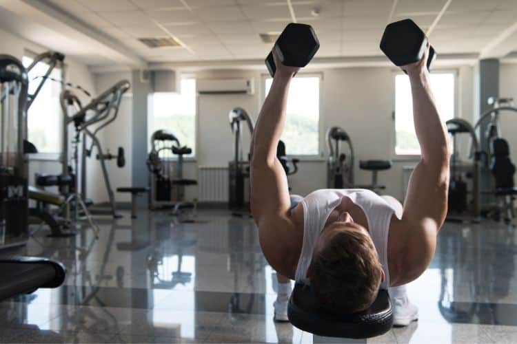 Dumbbell Skull Crushers