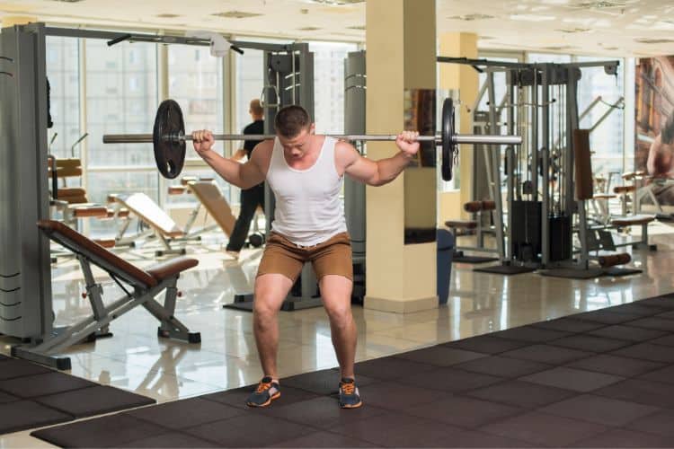 barbell back squat workout