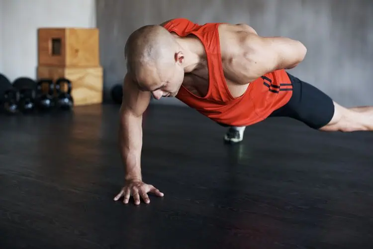 bodyweight push workout
