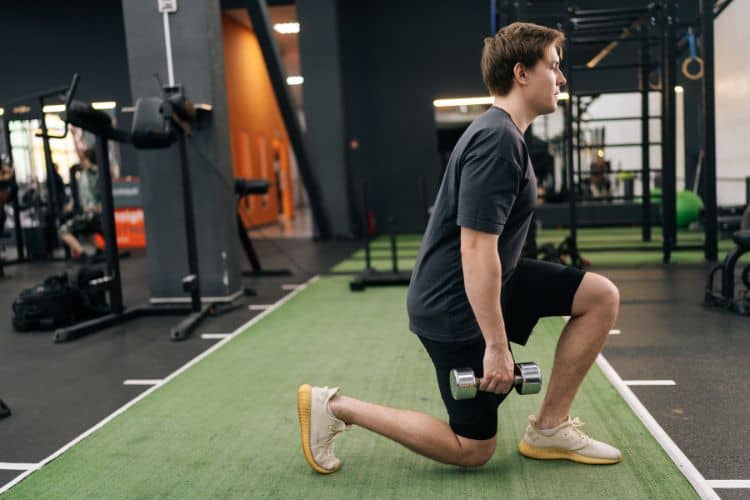 dumbbell leg workout for men