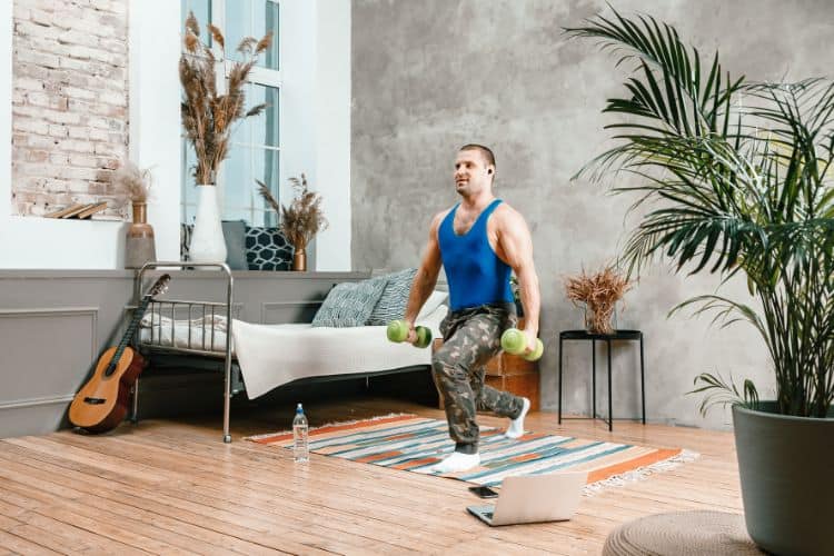 dumbbell home workout routine