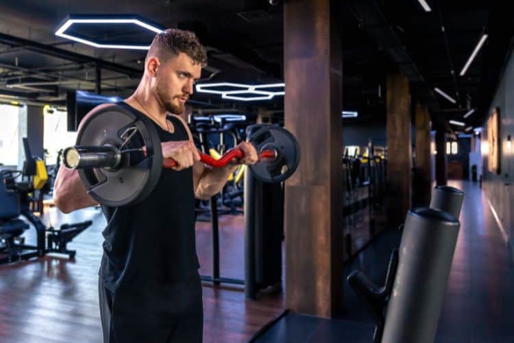 full body ez bar workout