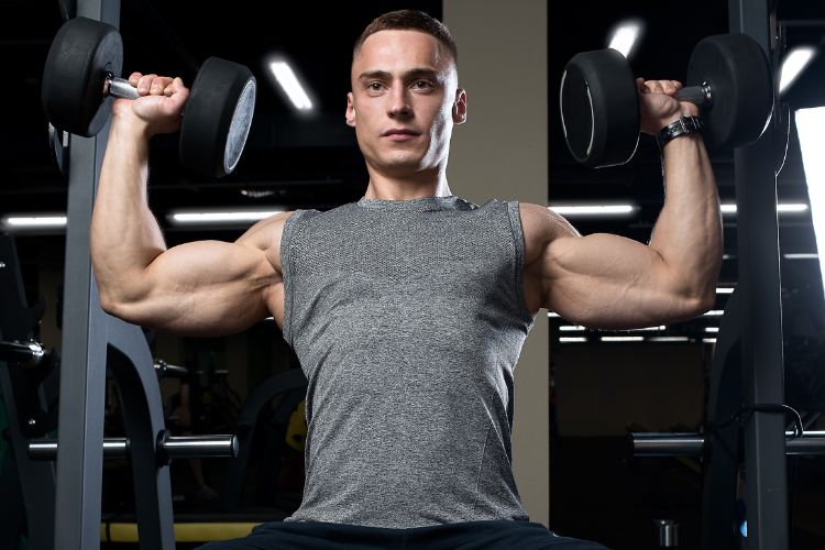 5 day dumbbell workout split