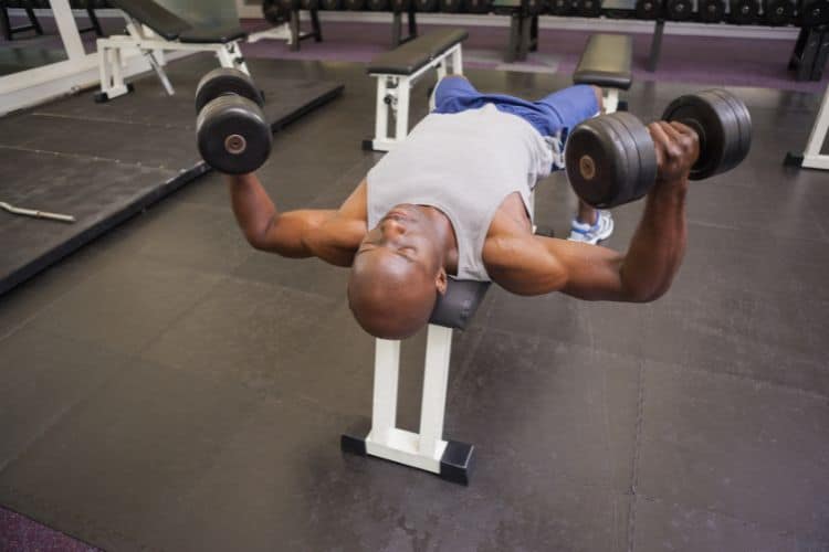 6 day dumbbell workout split