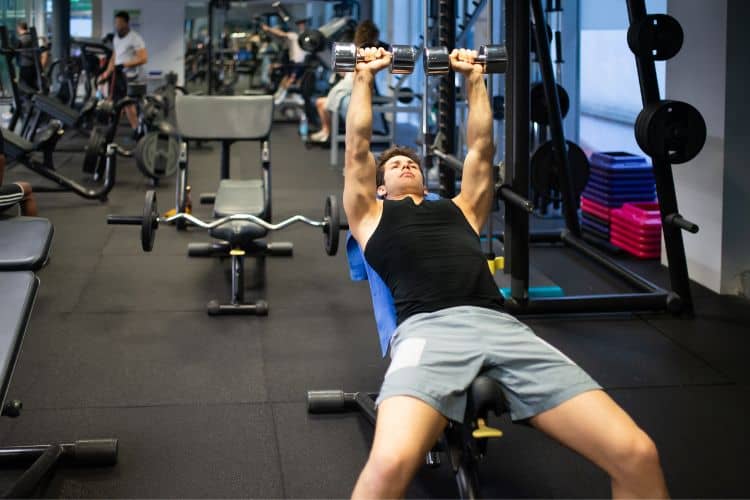 muscle building dumbbell workout