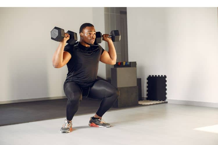 45 minute hiit workout with dumbbells